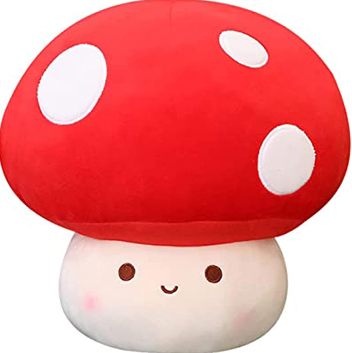 WeBingo Almohada de felpa de hongos, 9 pulgadas de lindo juguete de...