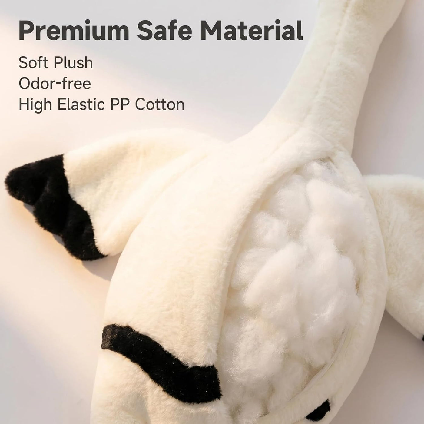 TEFU Peluches Almohadas de Animales Suaves Regalos para niños Blanc...
