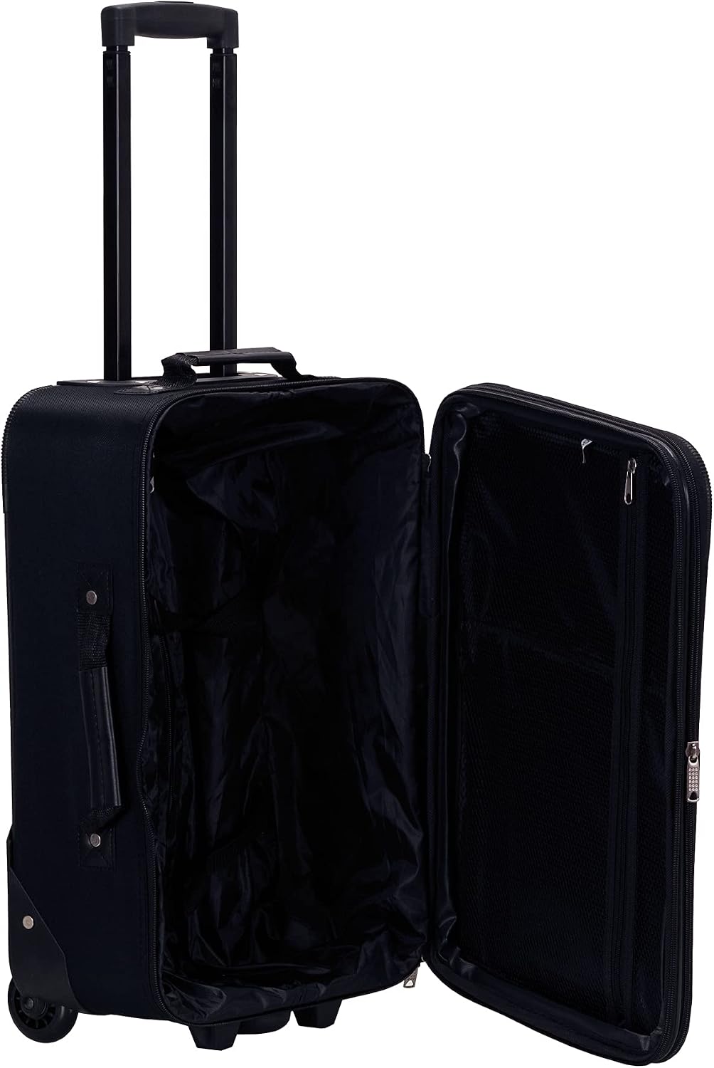 Rockland Vara Softside - Juego de equipaje vertical de 3 piezas, Ne...
