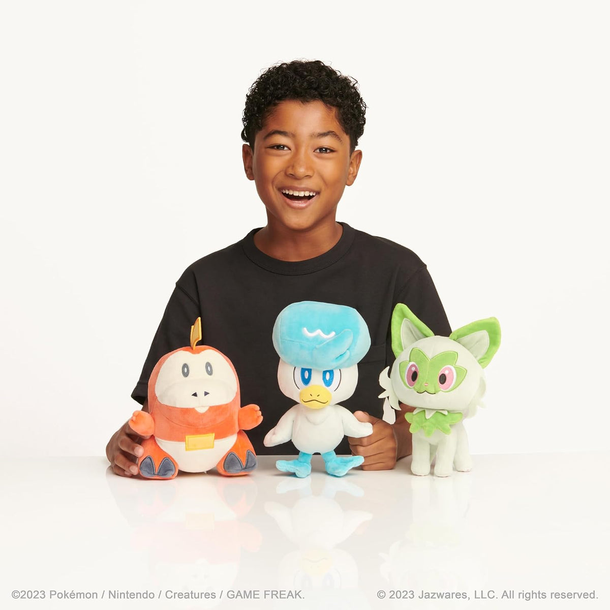 Pokémon Pack de 3 peluches del primer compañero de Paldea - Peluche...