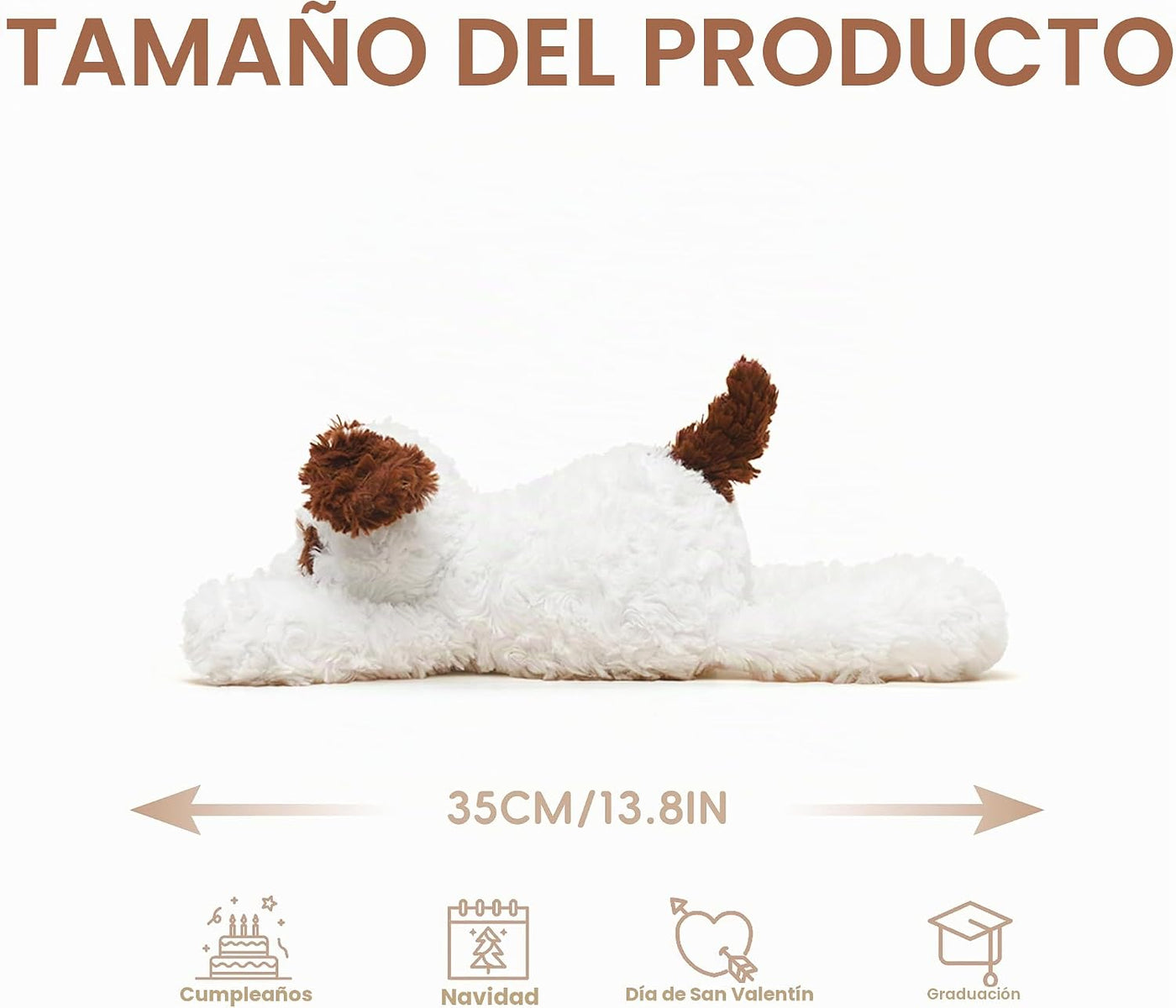 Niceween Animales de peluche para perro, Jack Russell Terrier, cach...