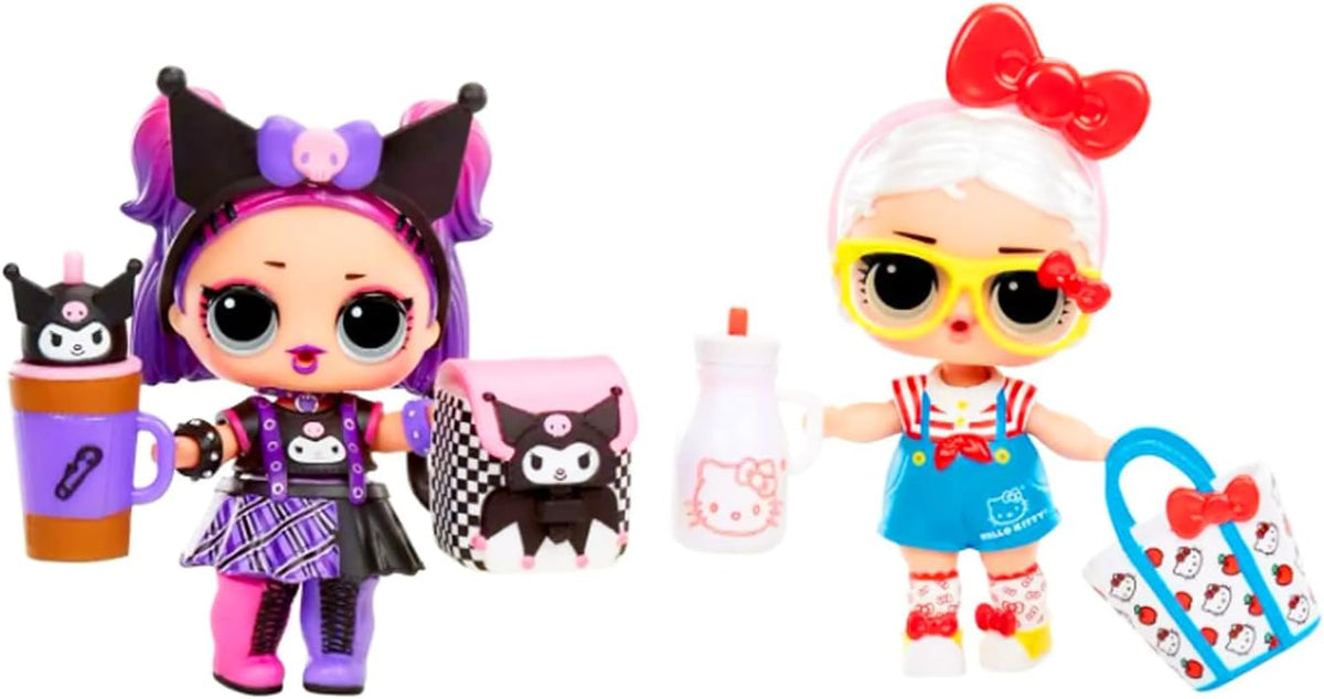 LOL Surprise - Juego de muñecas Hello Kitty para niñas, el paquete...