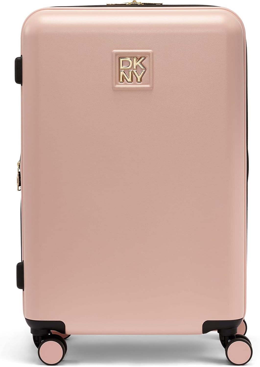 DKNY Amazon Exclusive On the Go - Equipaje a cuadros de 25 pulgadas...