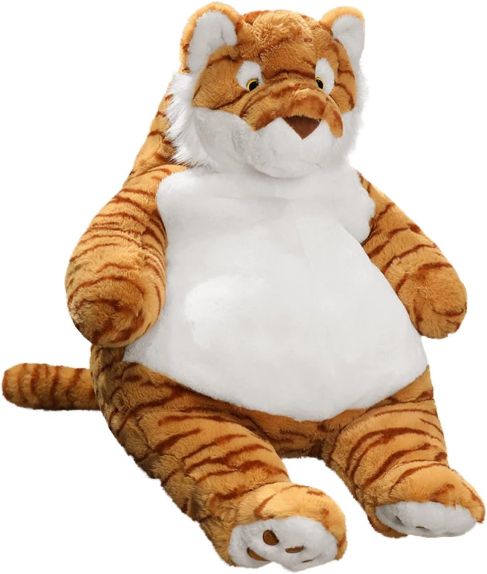 ARELUX Almohada de Peluche de Tigre Grande Animal de Peluche Rellen...