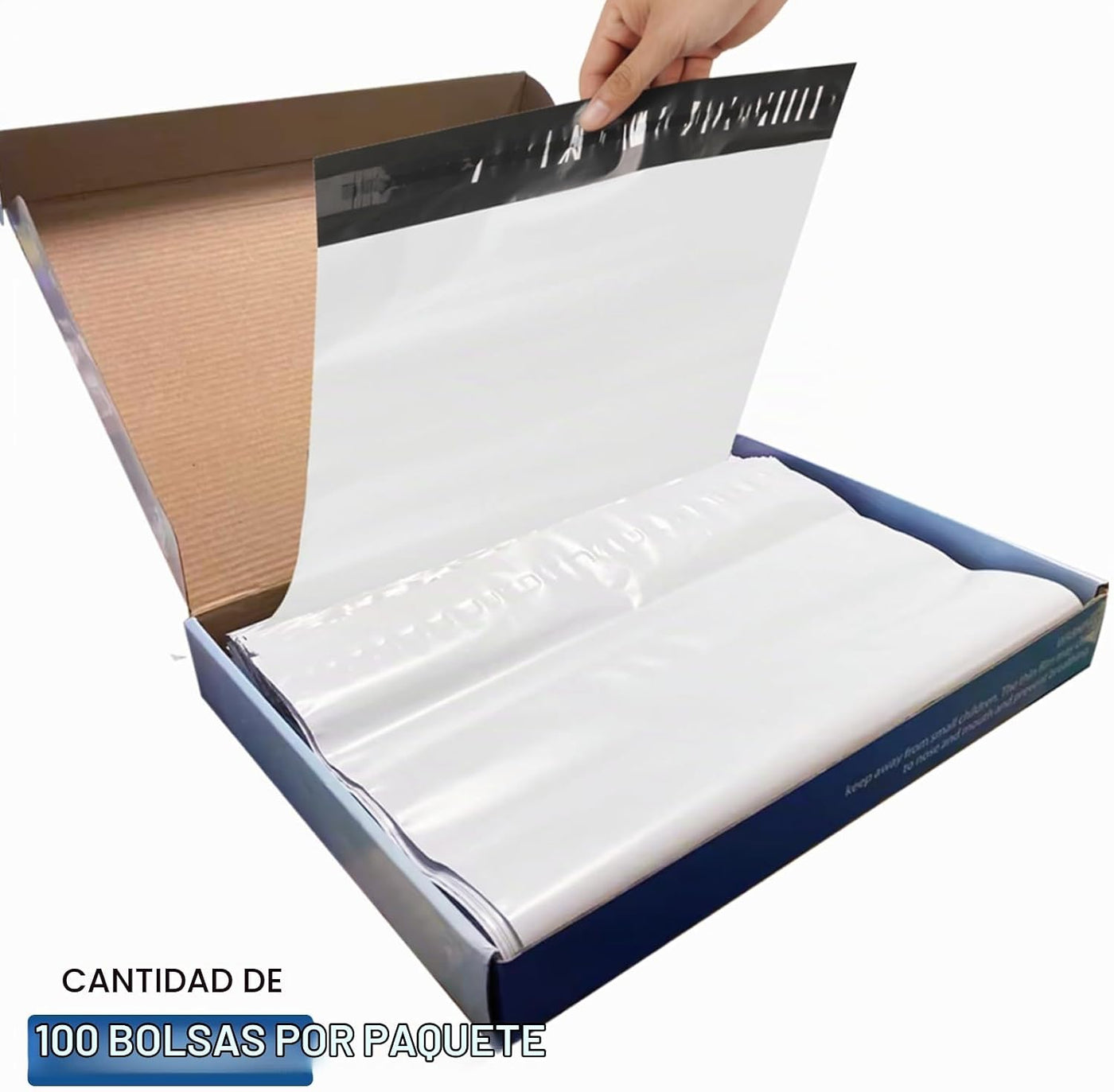 Calvana 100 bolsas desechables extra gruesas para adultos, bolsas d...