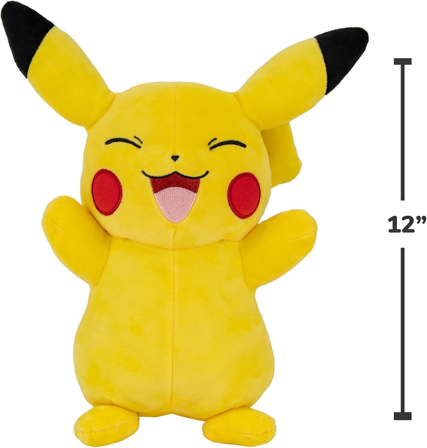 Pokemon Pikachu - Peluche de Pokémon tipo eléctrico de 12 pulgadas