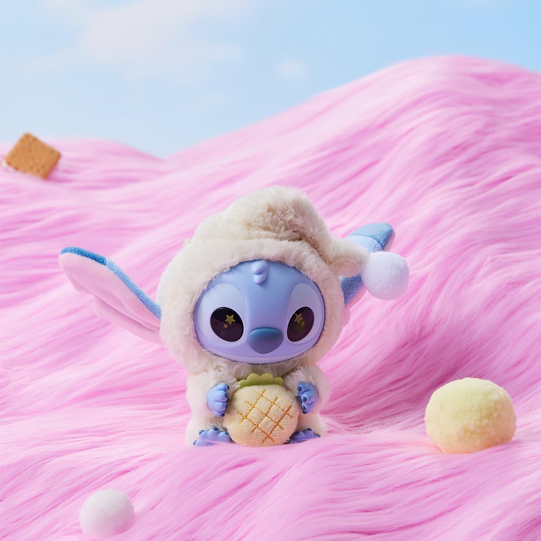 MINISO Disney Stitch Come Algo Antes de Dormir Colección Muñeco de...