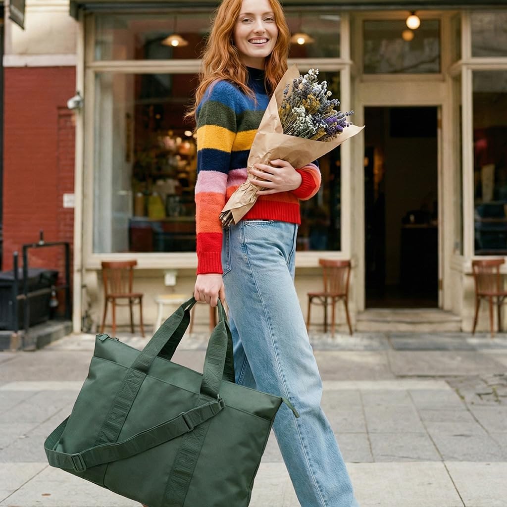 Itzy Ritzy Belong - Bolsa de pañales, bolsa ligera con 10 bolsillos...