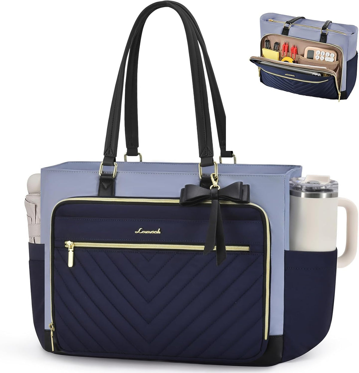 LOVEVOOK Bolsa de mano para profesores para mujer, bolsa de trabajo...