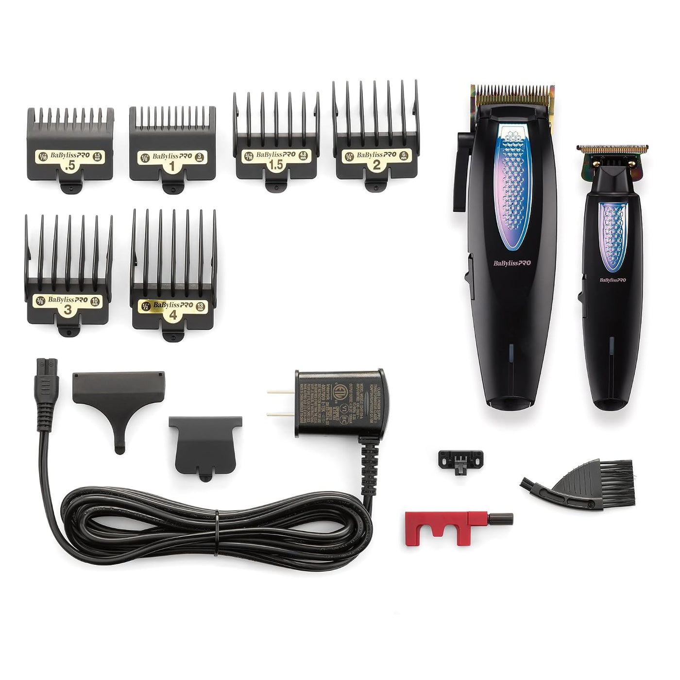 BaBylissPRO LithiumFX Cord\/Cortapelos ergonómicos de litio inalámb...
