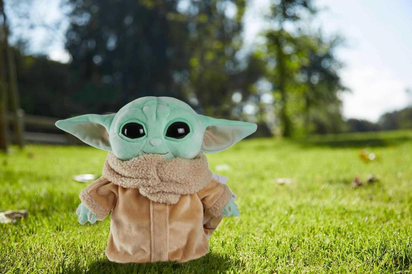 Mattel Star Wars Grogu - Juguete de peluche, figura de personaje de...