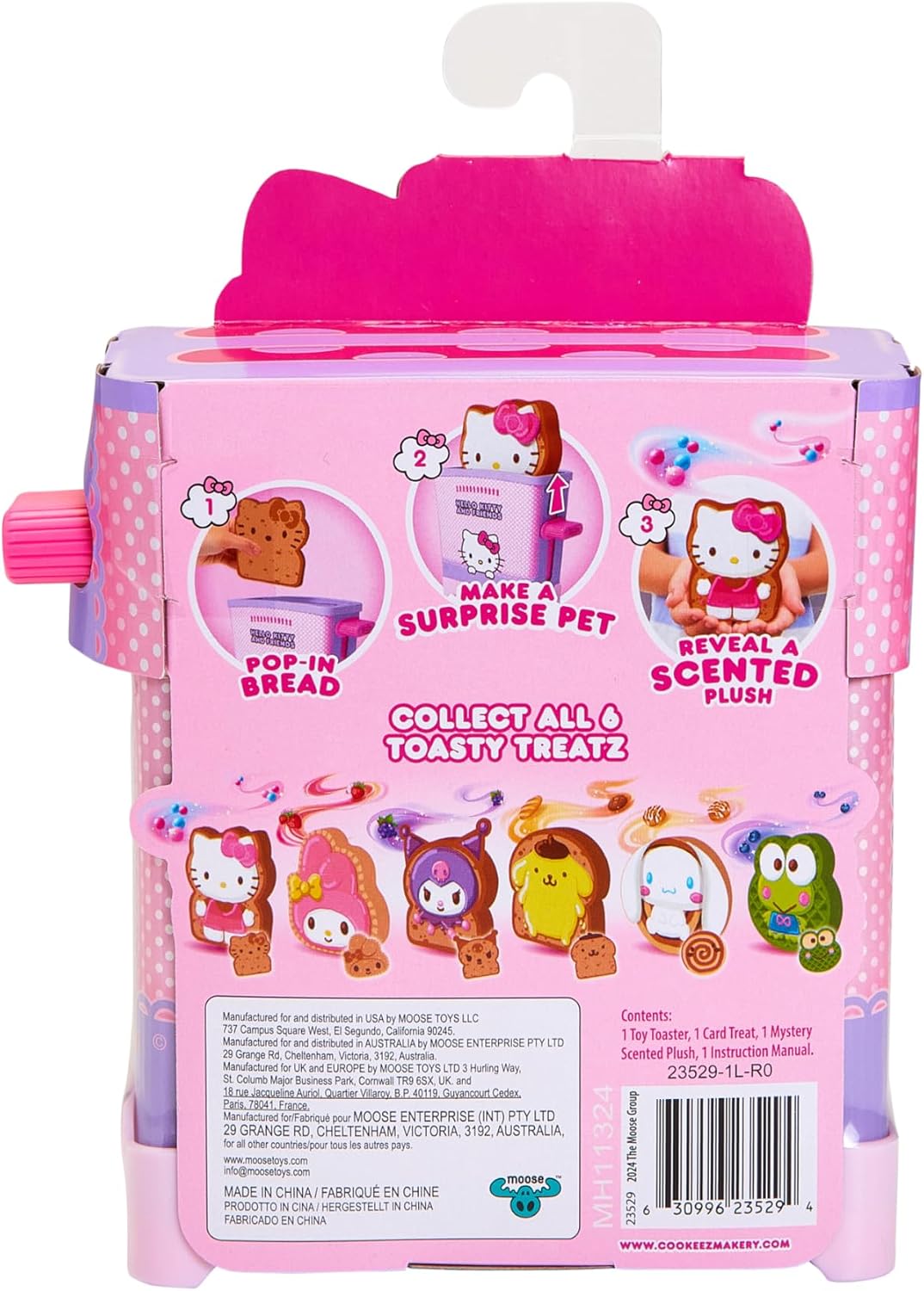 Cookeez Makery Tostadora de Hello Kitty and Friends Toasty Treatz |...