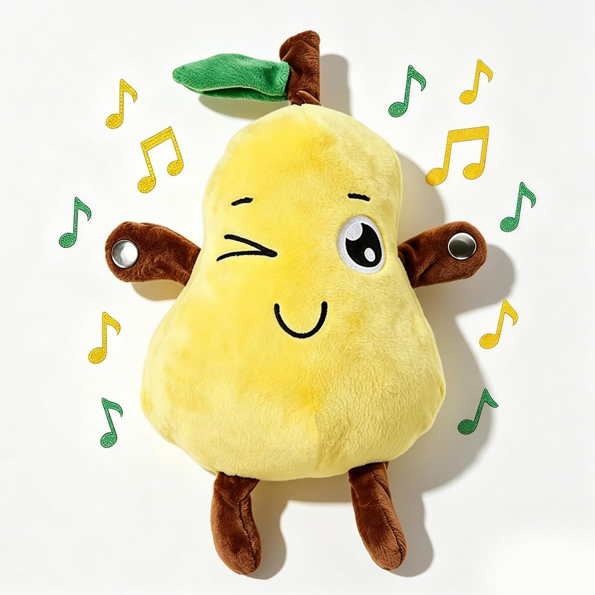YXuan Juguete sensorial musical de felpa suave, juguete de peluche...