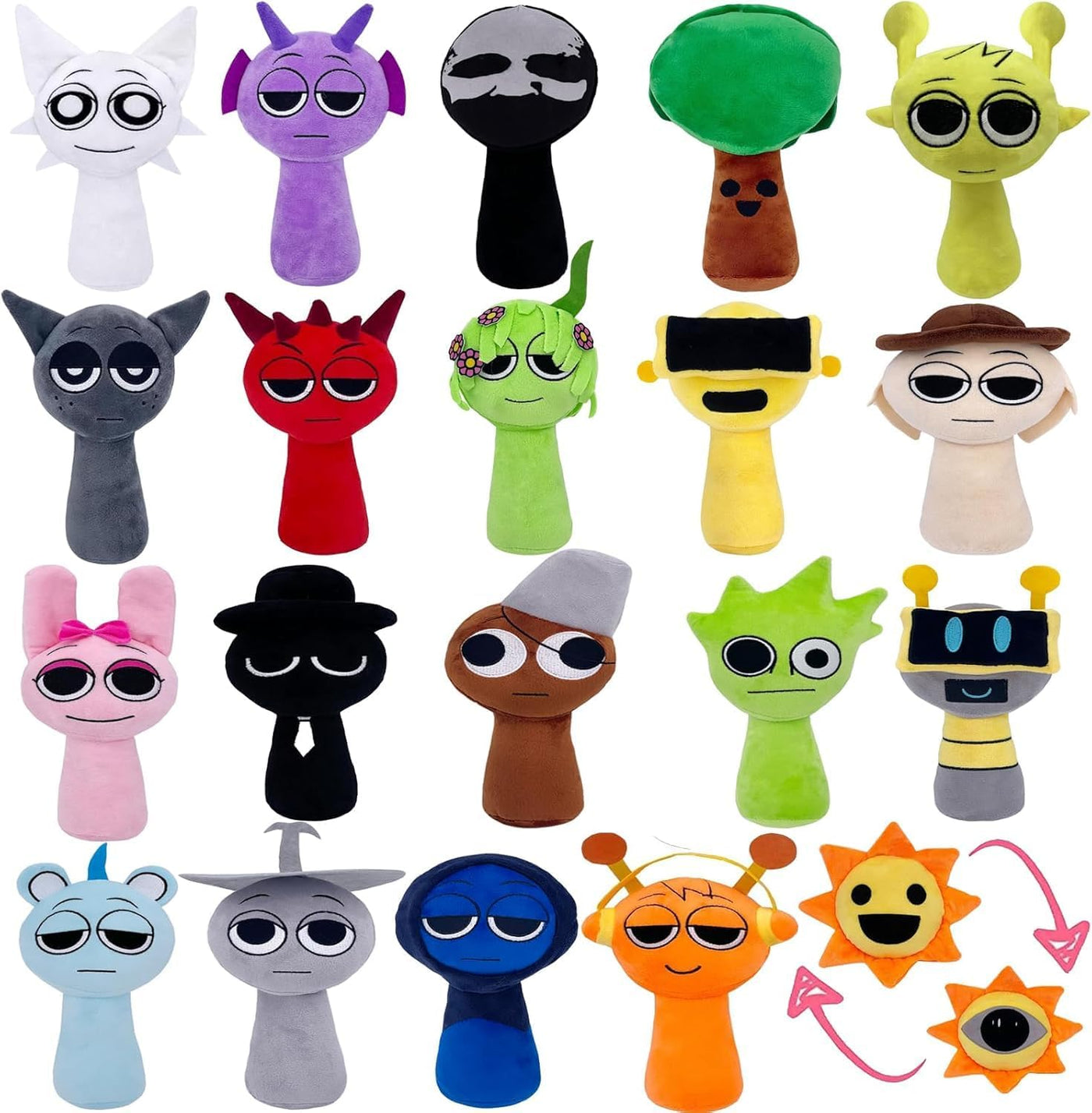 Juguetes de peluche, juguetes de peluche de juegos de terror para f...