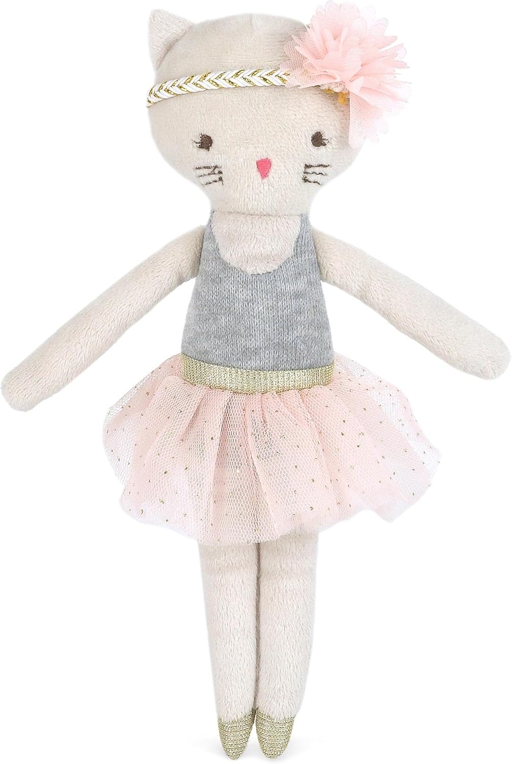 MON AMI Kacie The Kitty - Muñeca de peluche de bailarina, 9 pulgada...