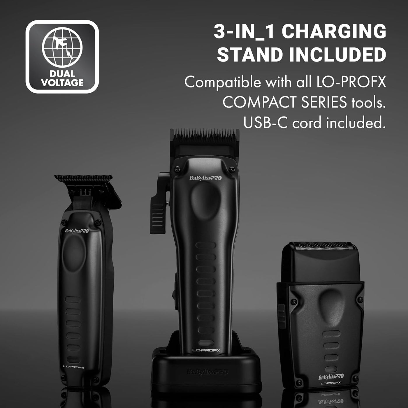 BaBylissPRO Cortadora compacta LO-PROFX de alto rendimiento para ca...