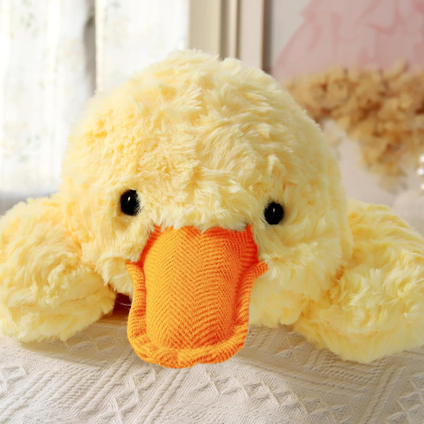 IFX24 Peluche de pato suave con peso de 20.5 pulgadas, 2 libras, ju...