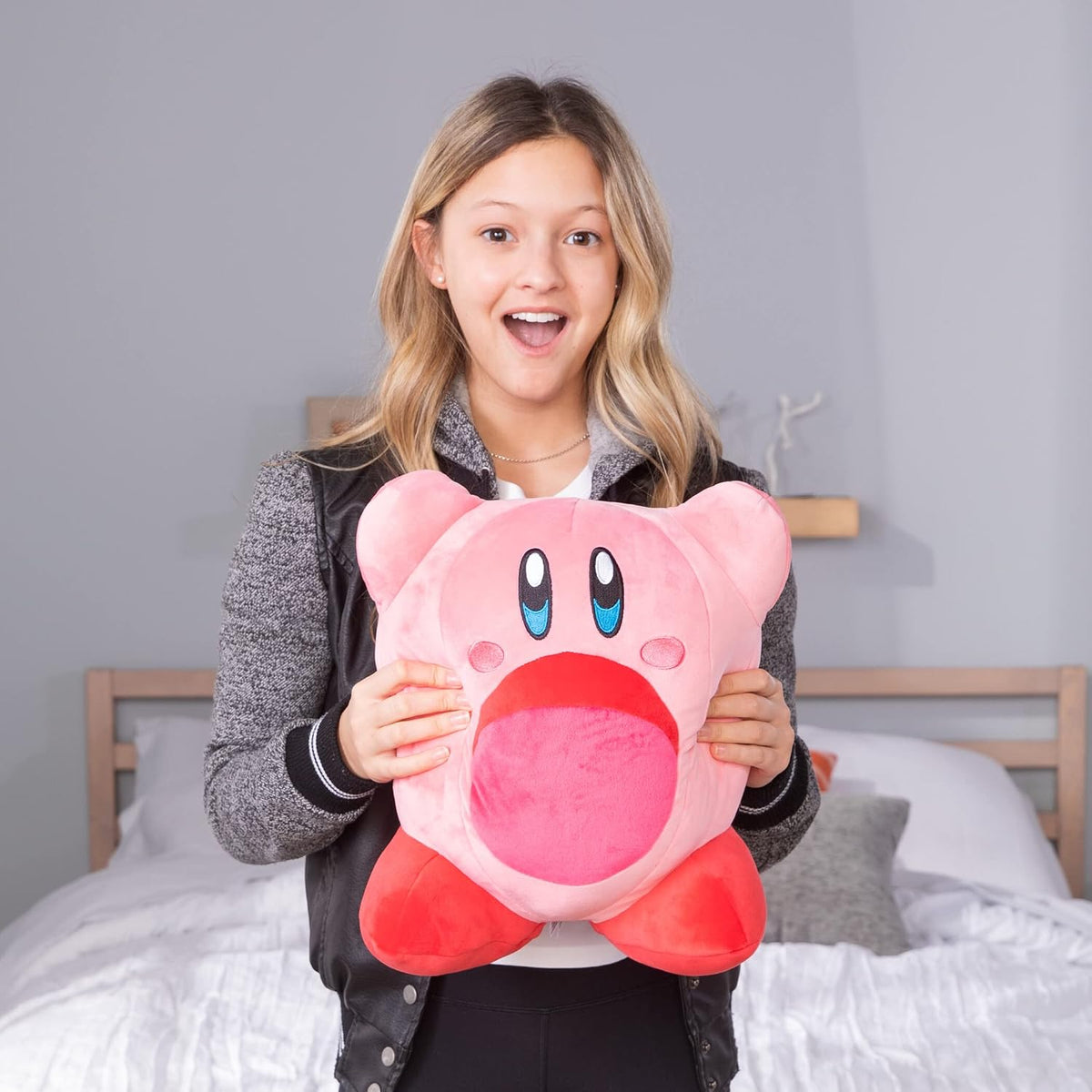 Club Mocchi Mocchi - Peluche Kirby - Peluche de Kirby inhalando - J...