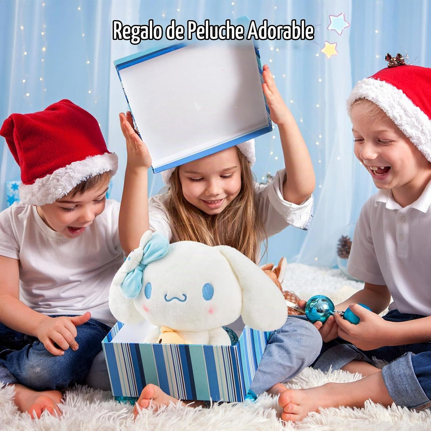 KIEAL 33 cm de juguetes de peluche, muñeca de animales de peluche d...