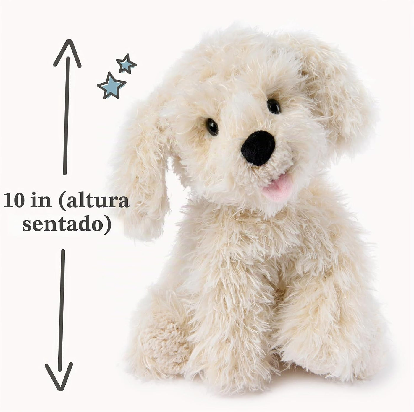 GUND Dsgnr Cachorros Karina Labradoodle | Los detalles sensoriales...