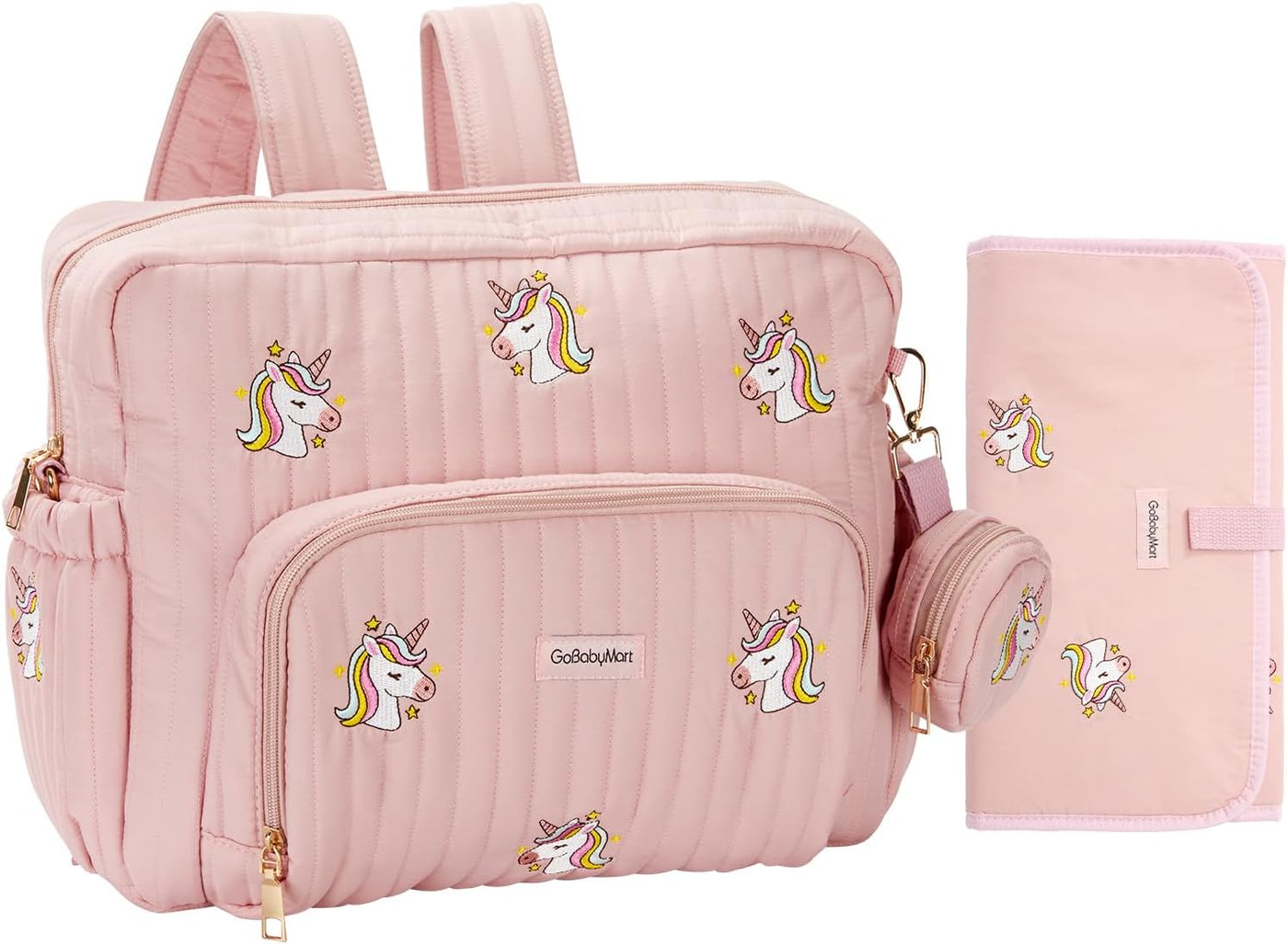 GOBABYMART Mochila para Pañales con Almohadilla Cambiadora - Bolsa...