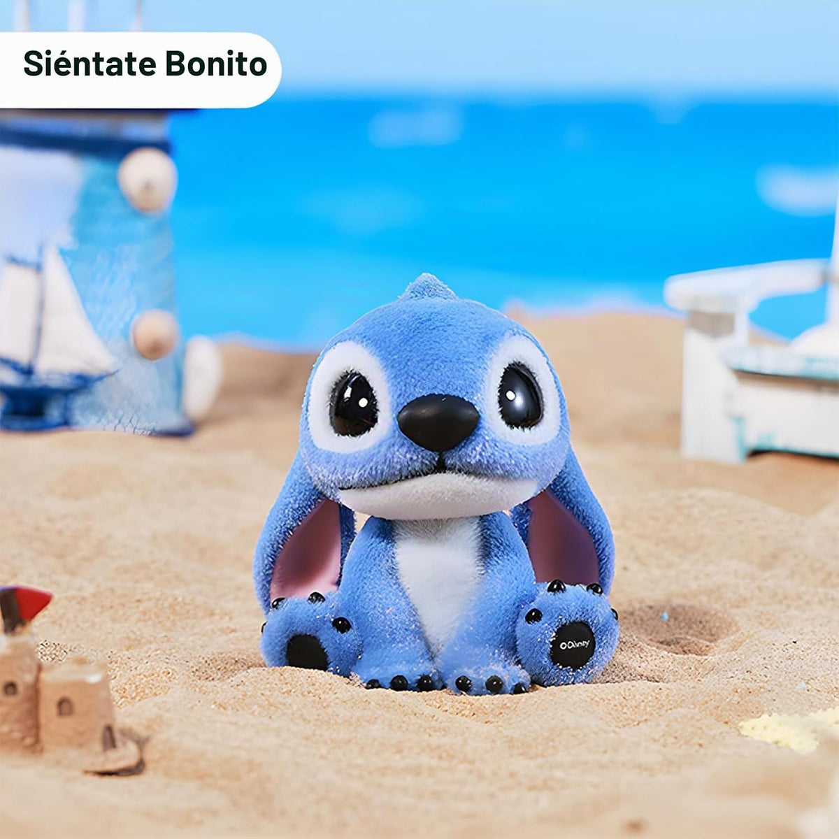MINISO Disney Lilo & Stitch - Figura de peluche flocada, caja s...