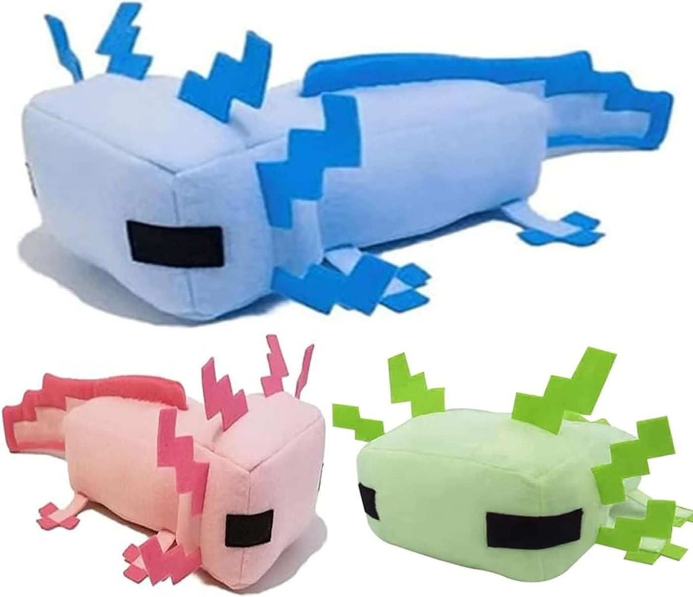 HQRYSH Axolot Juguete de Peluche Relleno Almohada Suave, Adecuado p...