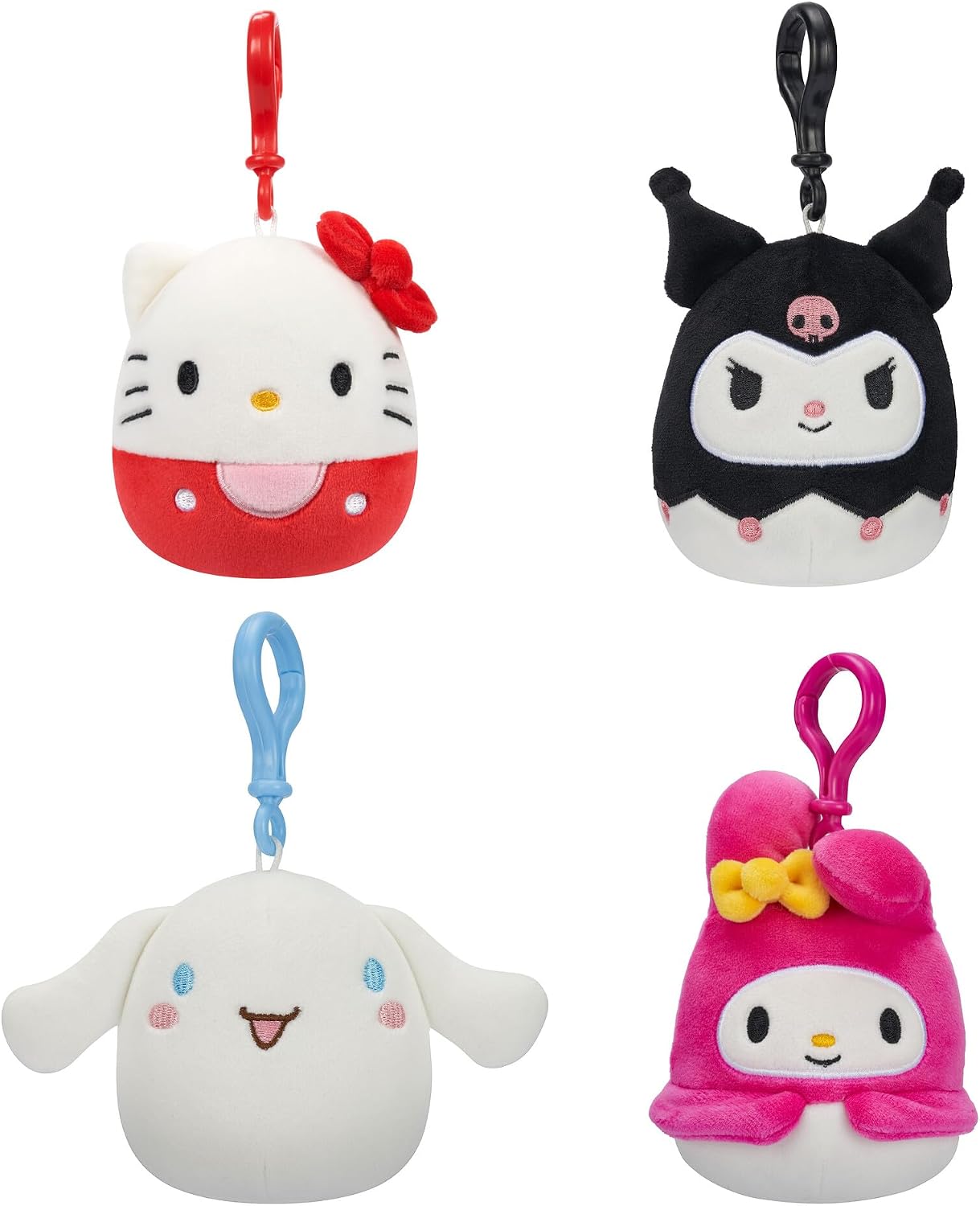 Squishmallows Original Sanrio 3.5-Pulgadas Cinnamoroll, Hello Kitty...