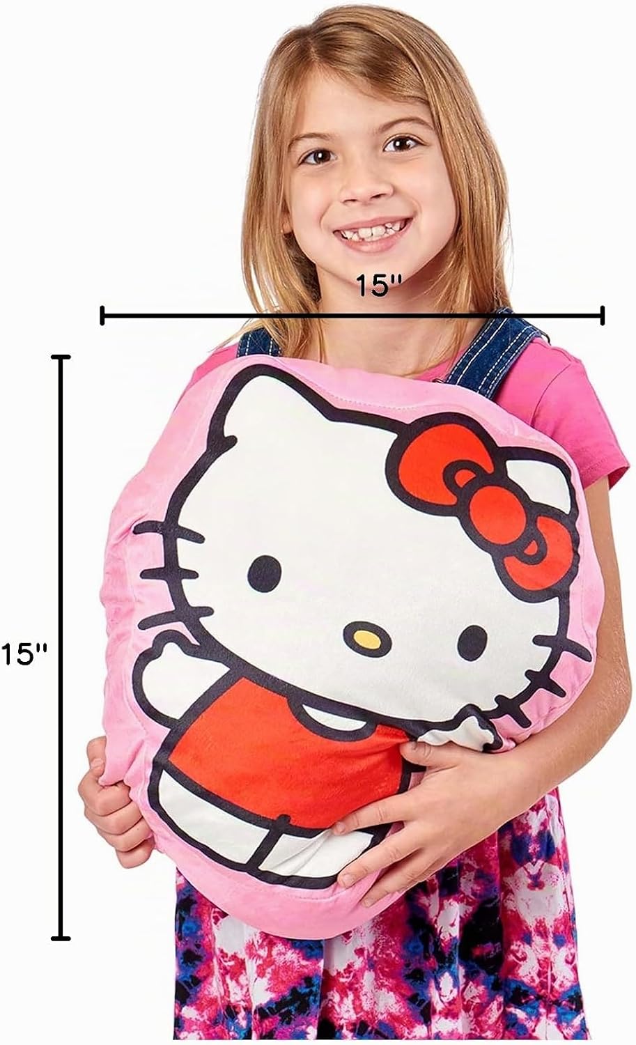 Northwest Almohada de nube Hello Kitty, 15 pulgadas, Hello There