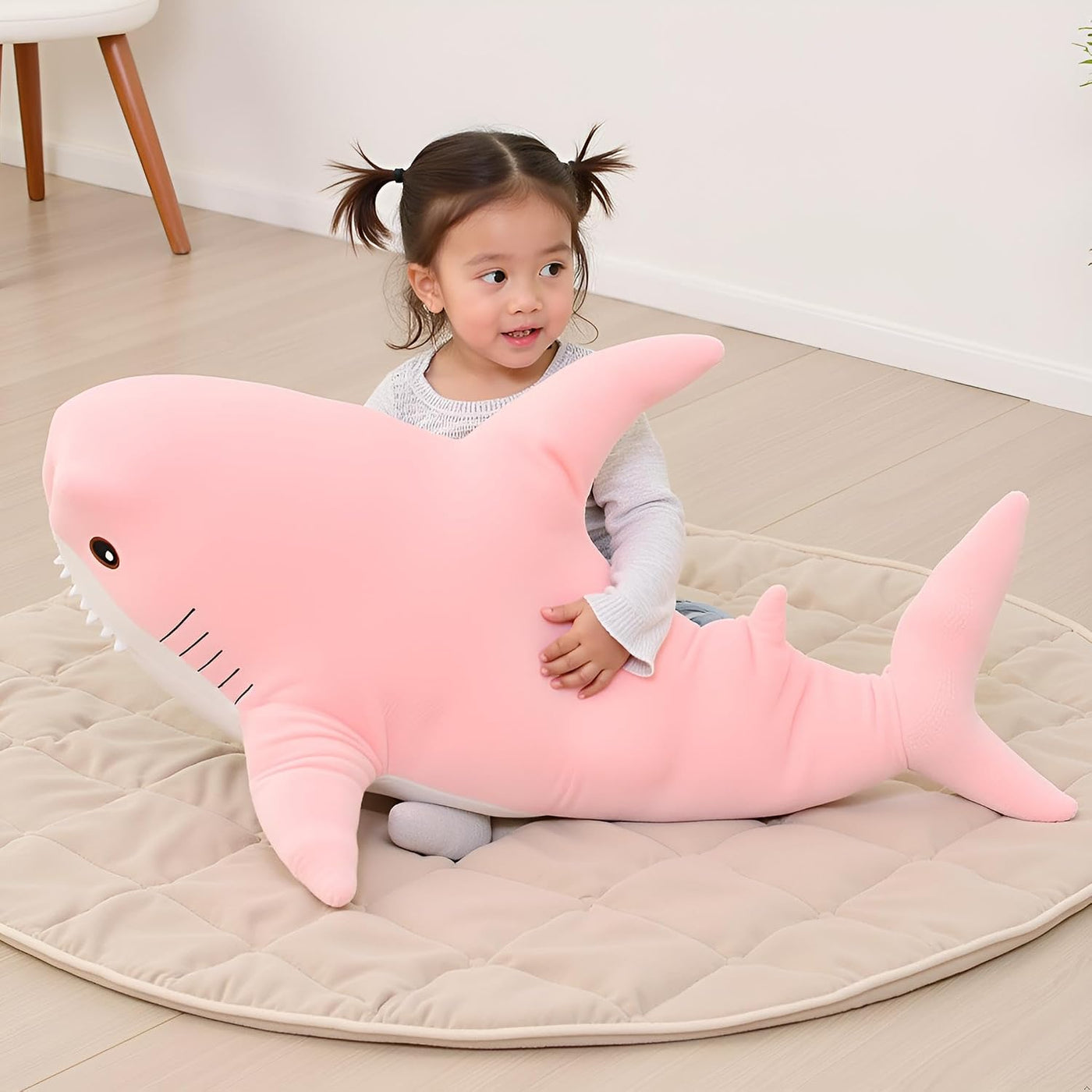 Ryttir Animales de Peluche de Tiburón Gigante XL de 31 Pulgadas, Al...
