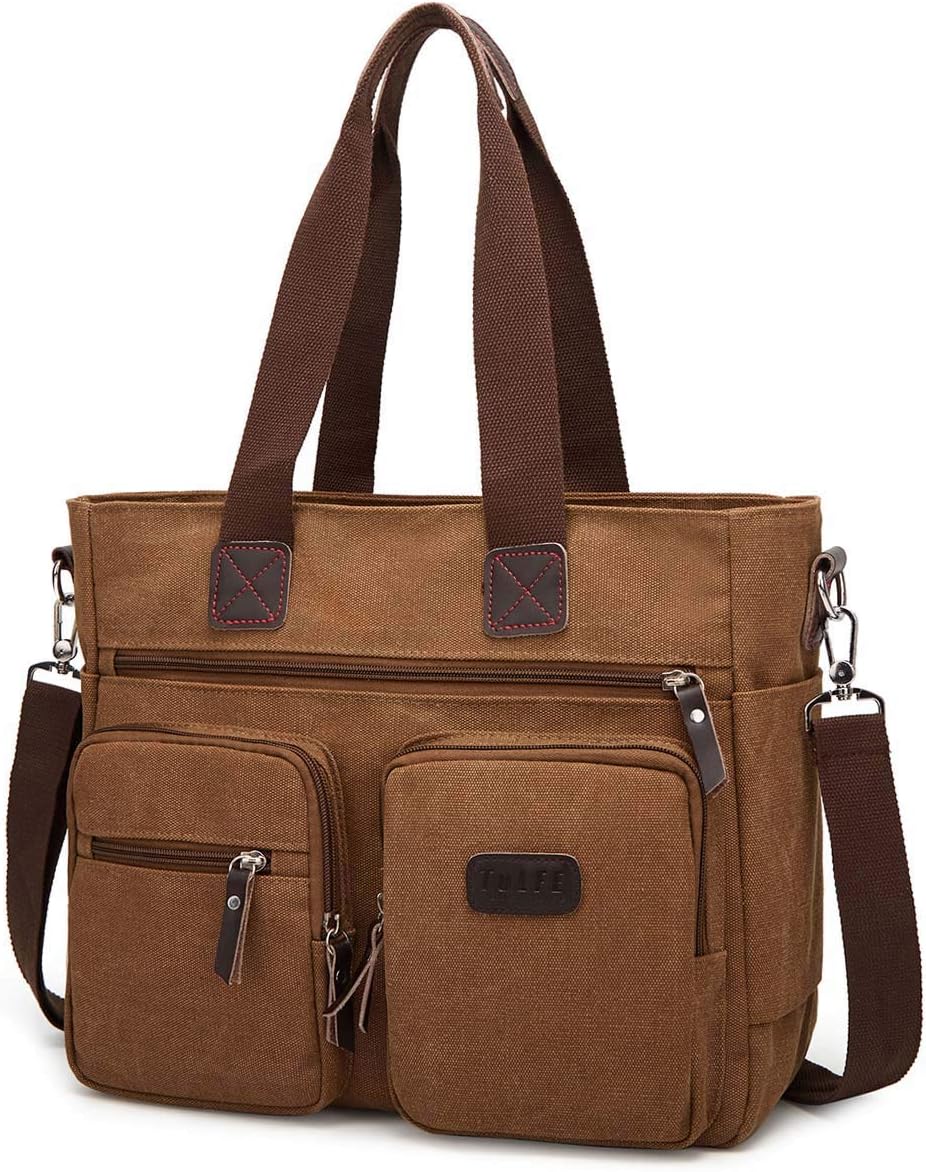 ToLFE Bolso de Mano con Asa Superior para Mujer, Bolso de Hombro, B...