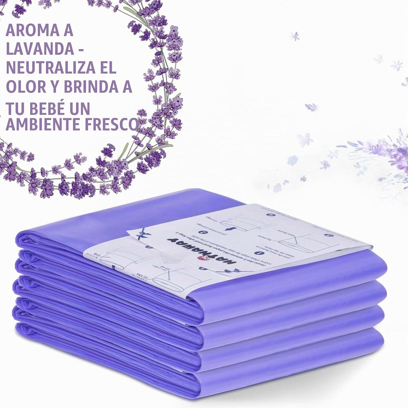 Bolsas de repuesto para pañales compatibles con el cubo de pañales...