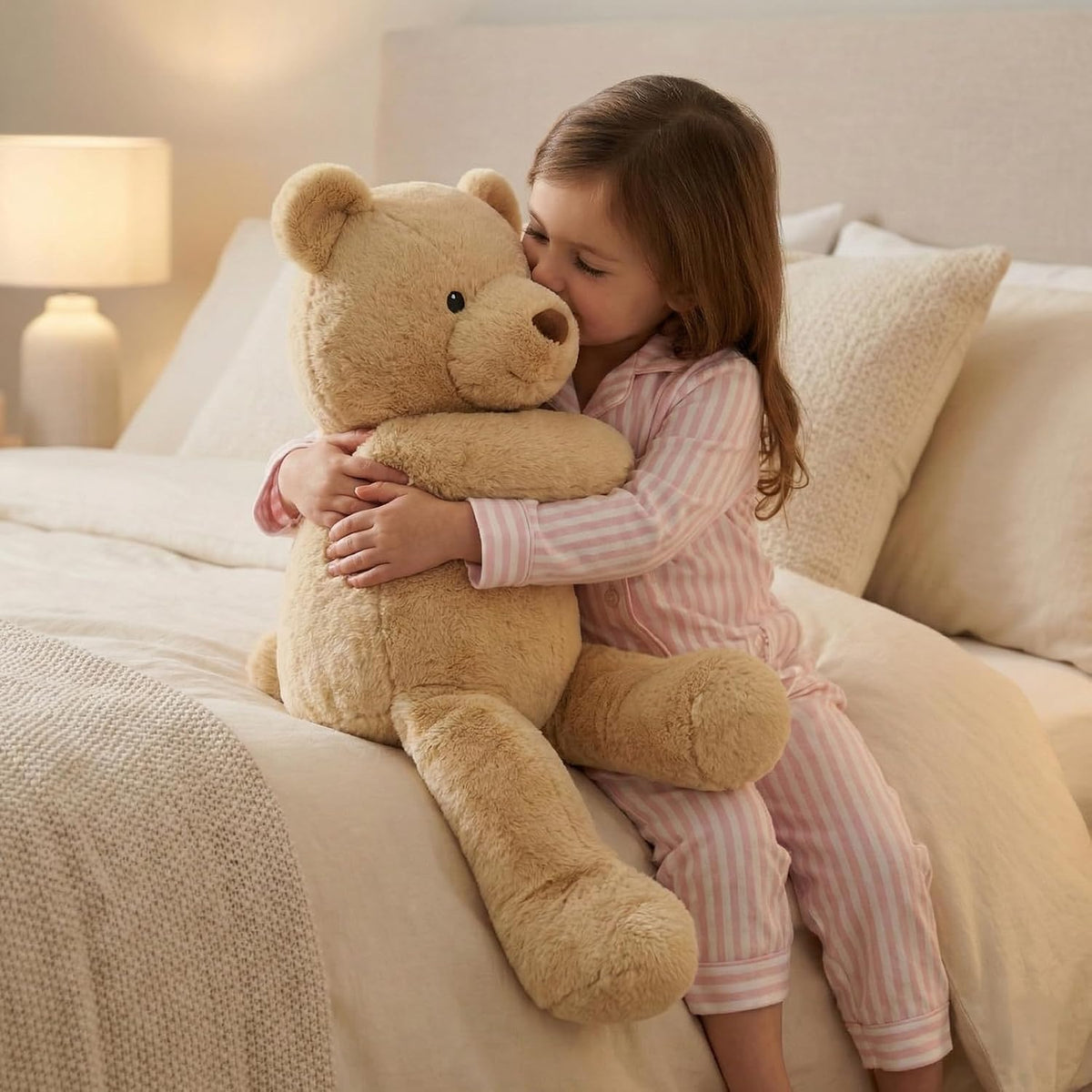 WEIGEDU Animal de peluche aderezable que se adapta a ropa de niños...