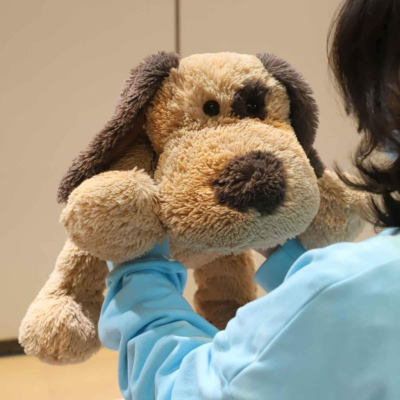 WEIGEDU Floppy Perro Cachorro de Peluche, Juguete de Peluche Abraza...