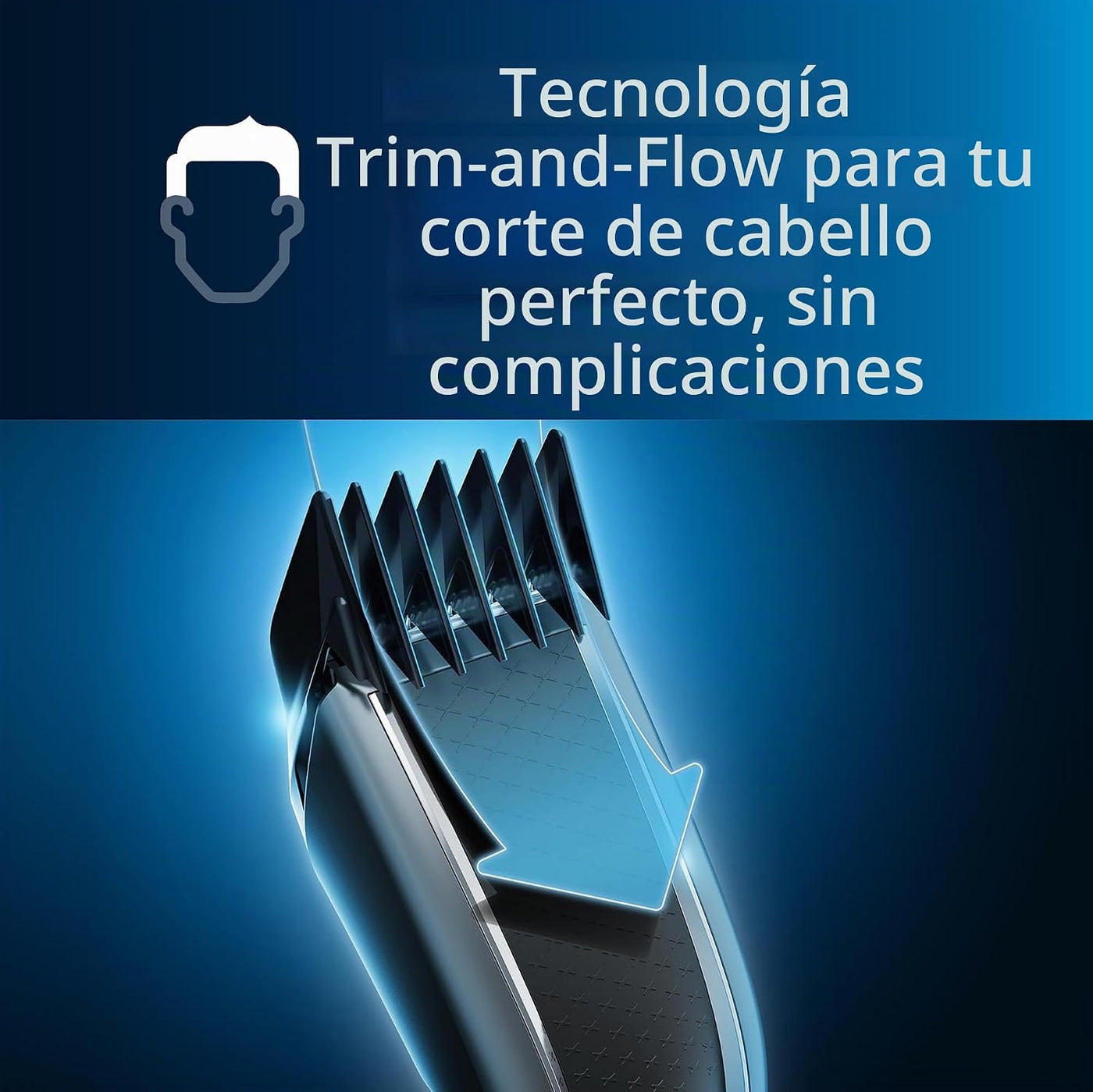 Norelco Philips Cortadora de pelo serie 3000, recortadora de cabell...
