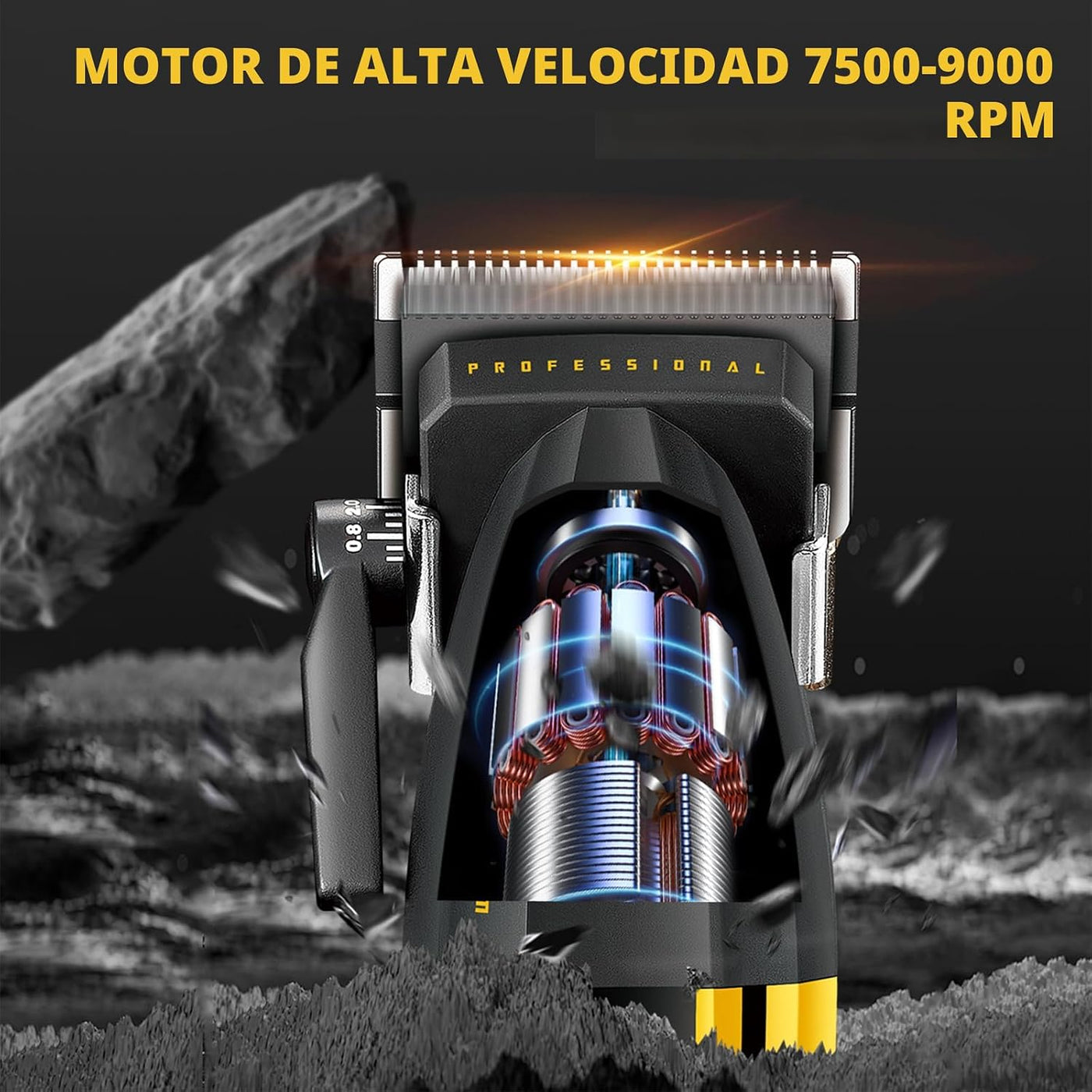 VGR 285 Fresh Fade Cortapelos para Hombres, Cortauñas Profesionales...
