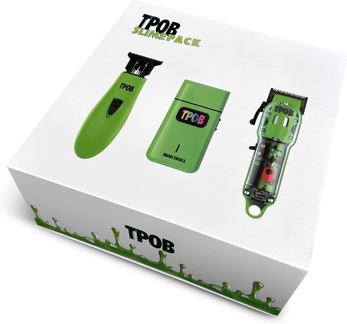 TPOB Slime 2 Juego de cortapelos de peluquería para hombres con est...