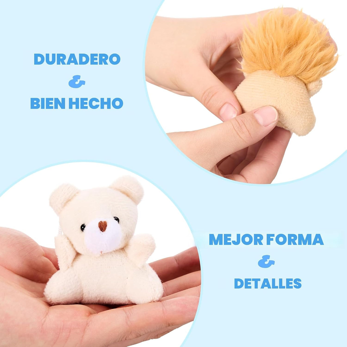 Joyin - Juego de 24 mini juguetes de peluche de animales pequeños s...