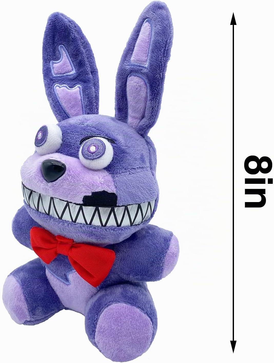 Juguete de peluche de conejo morado, juguete de peluche de conejo d...