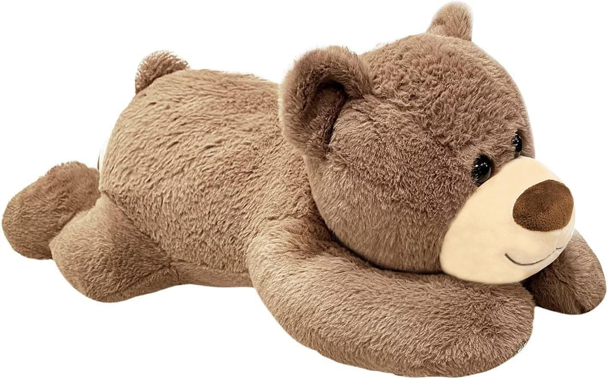 Oso de peluche con peso de 3.5 libras, almohada de animales de felp...