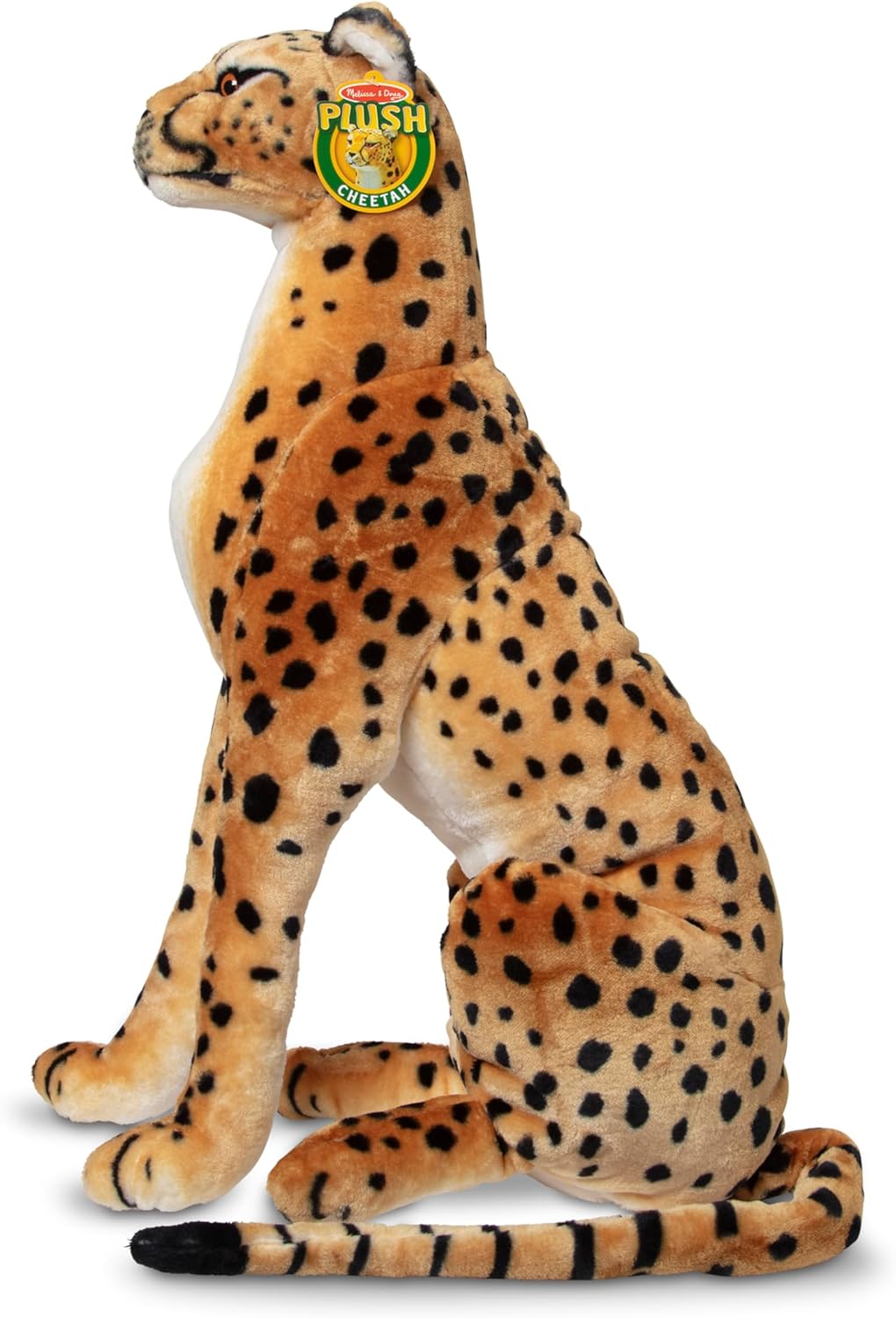 Animal realista de pelucha de leoparodo de Melissa & Doug. Más...