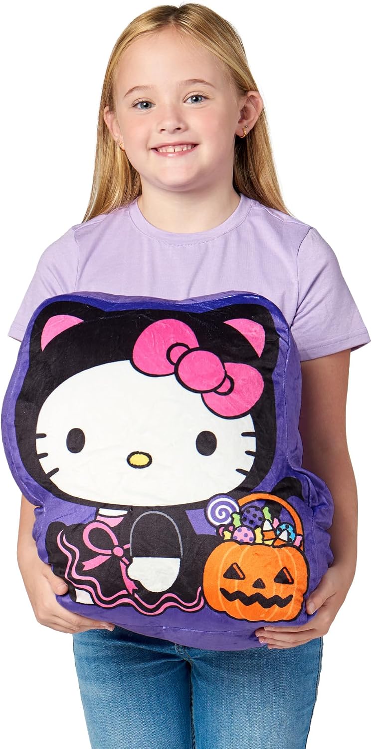 Hello Kitty Party Kitten Halloween - Almohada de viaje de nube de 1...