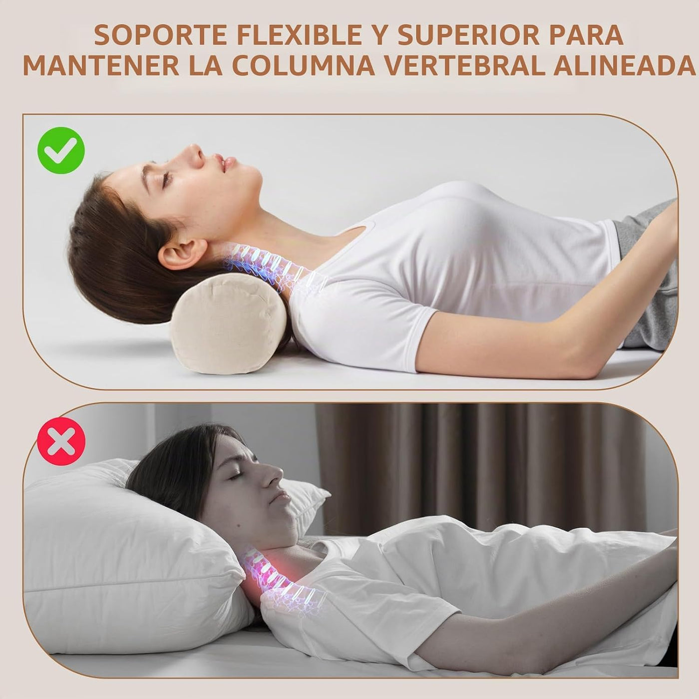 LOFE Almohada de Trigo Sarraceno \u2013 Almohada Cervical de Trigo...