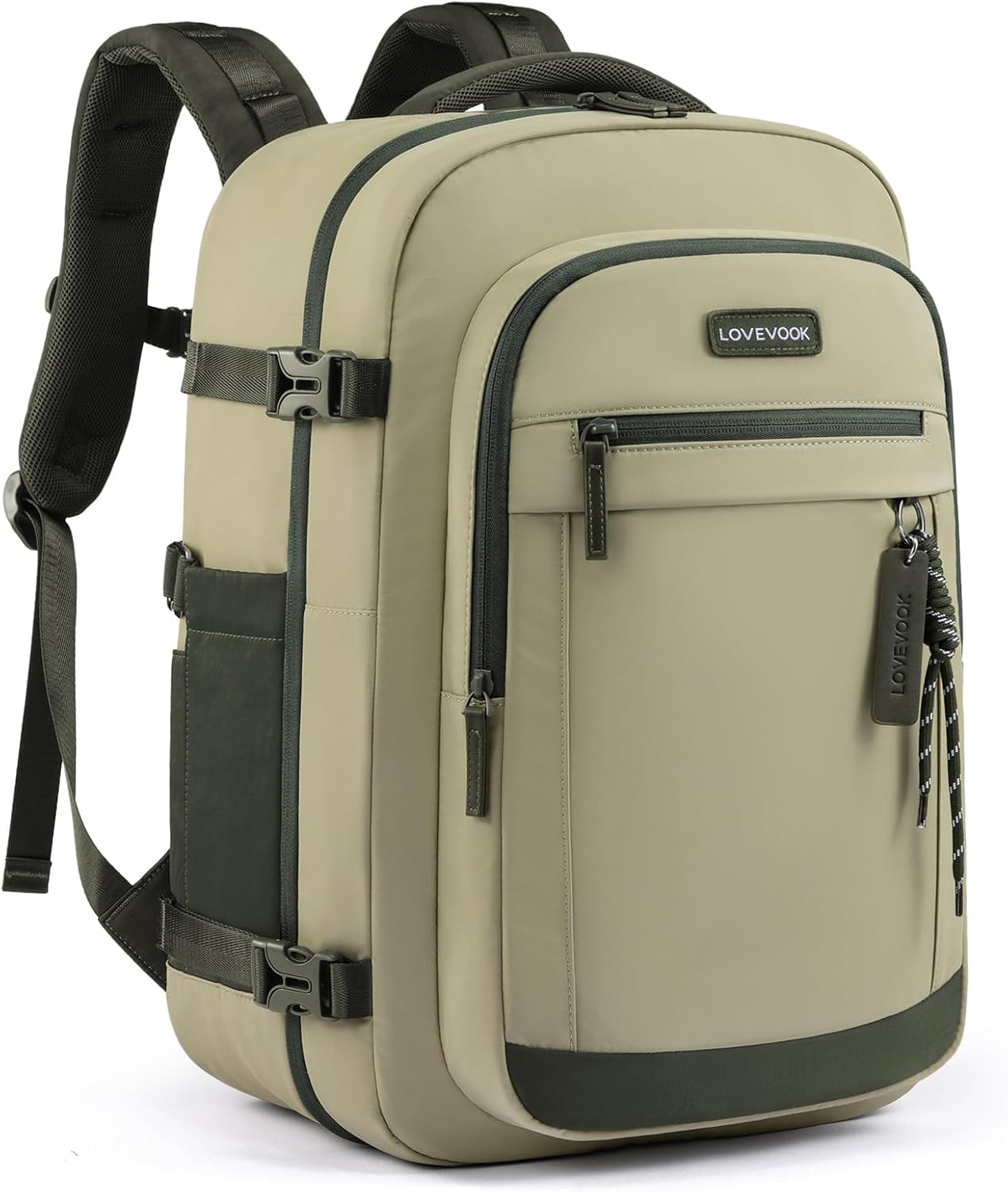 LOVEVOOK Mochila de viaje de 40L para mujeres y hombres, equipaje d...