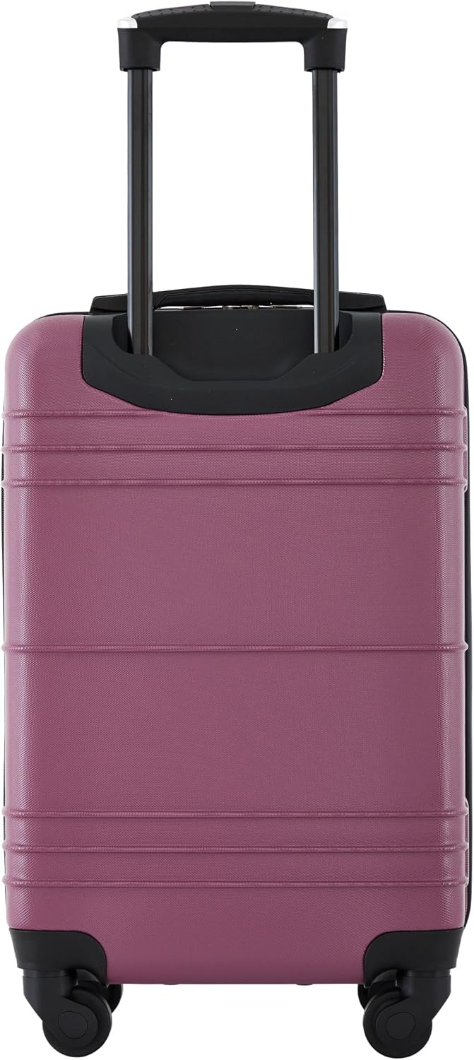 Travelers Club Equipaje de mano Richmond Spinner de 22", Damson...