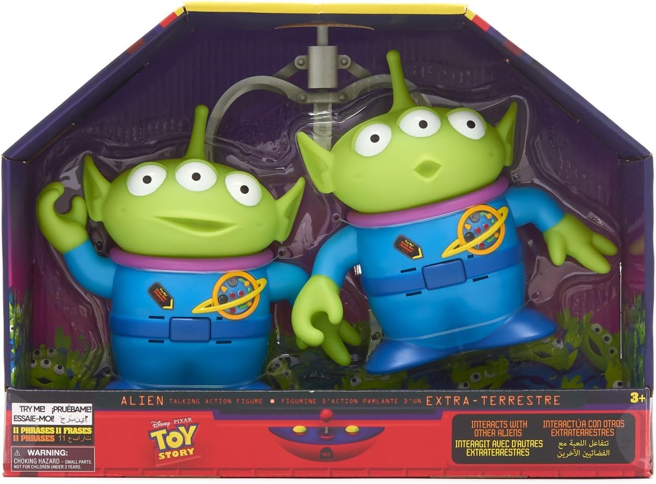 Disney Store - Aliens Figura Parlante (Set de 2)
