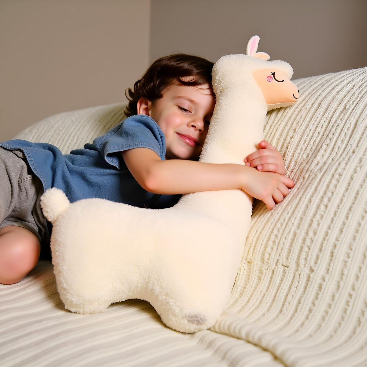 Ryttir Peluche de llama grande de 29.5 pulgadas, 15% Chubbier, almo...
