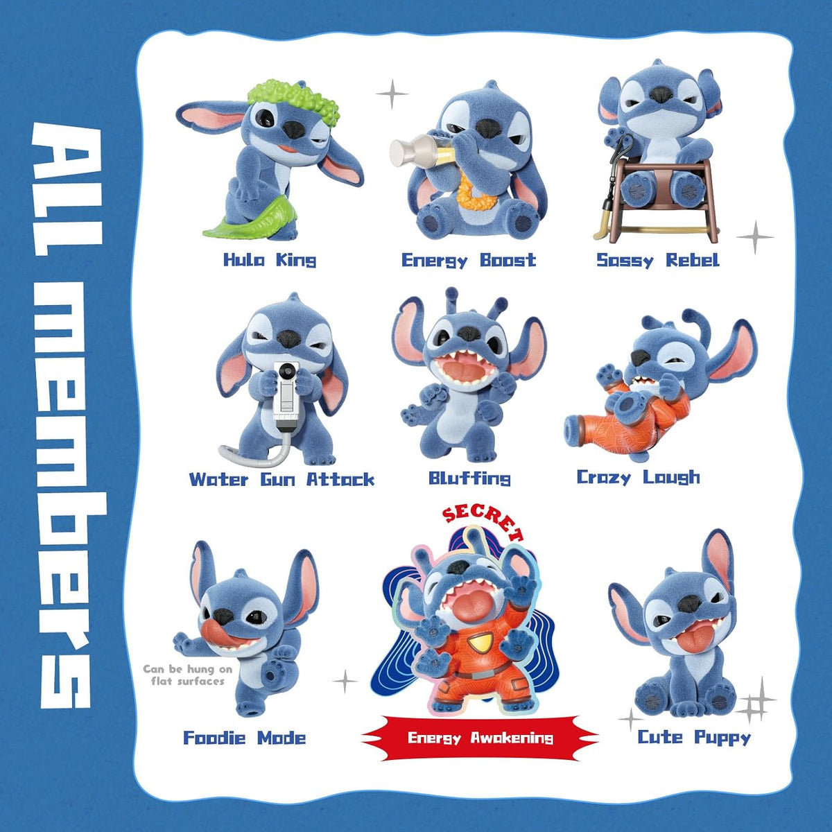 MINISO Disney Stitch Naughty Stitch Series - Figuras ciegas de caja...