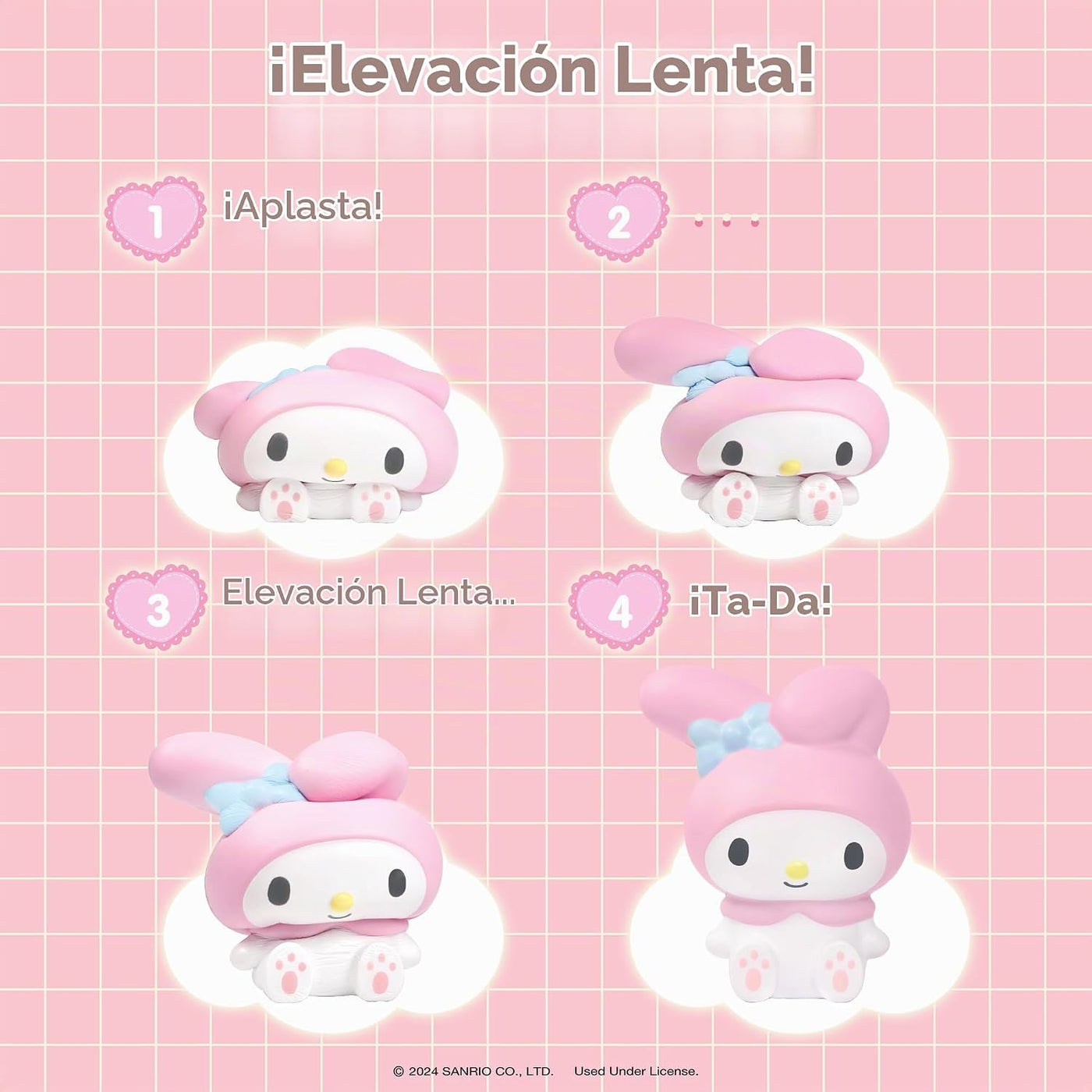 Hamee SquiSHU Buddy Hello Kitty and Friends My Melody, lindo regalo...