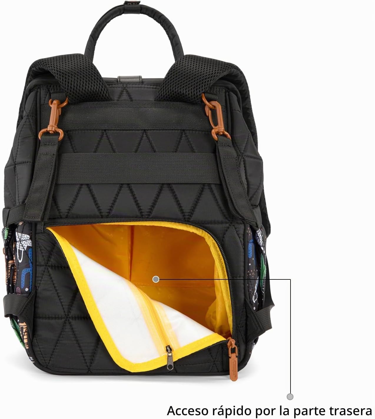 Montana West Wrangler Aztec - Mochila bolsa para pañales estilo occ...